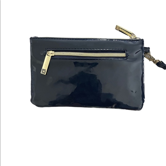 Liz Claiborne Womens Wallet Blue Dark Phone Charging Wallet NWT - Picture 6 of 7